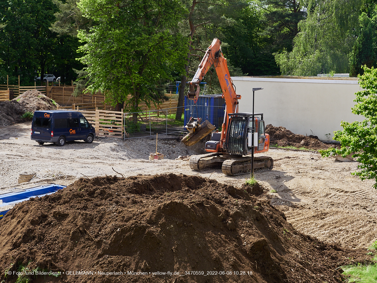 08.06.2022 - Baustelle zur Mütterberatung und Haus für Kinder